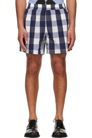 WALTER VAN BEIRENDONCK Navy Basic Shorts