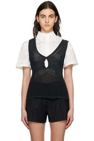 Anna Quan Black Jasmine Tank Top