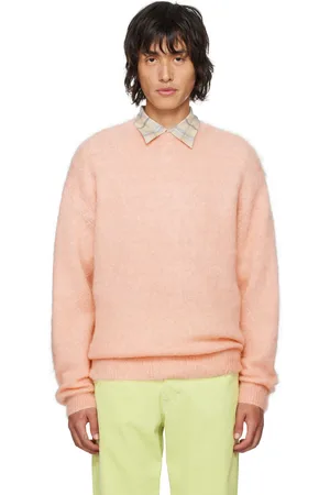 Auralee Pink Super Kid Mohair Sweater
