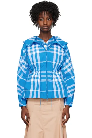 Burberry Blue Check Jacket