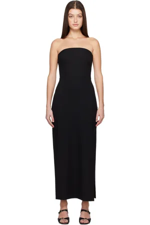 MATTEAU Crêpe Strapless Maxi Dress