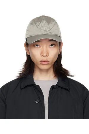 Stone Island Taupe Nylon Metal Cap