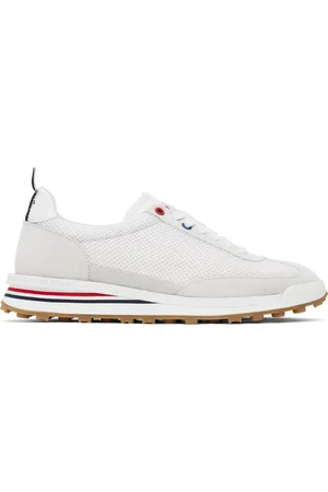 Thom Browne White Nylon Tech Sneakers