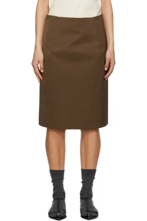 LII Stiff Midi Skirt