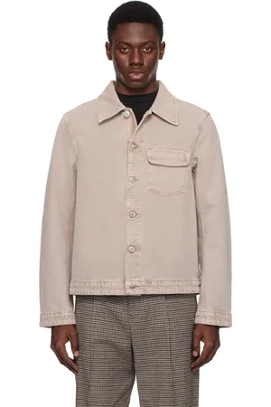 OUR LEGACY Taupe Rebirth Denim Jacket