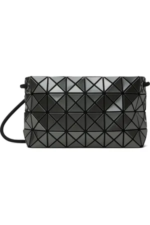 Issey Miyake Gunmetal Loop Metallic Bag