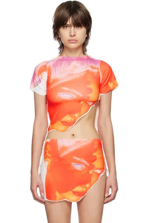 1XBLUE SSENSE Exclusive Multicolor Burn T-Shirt