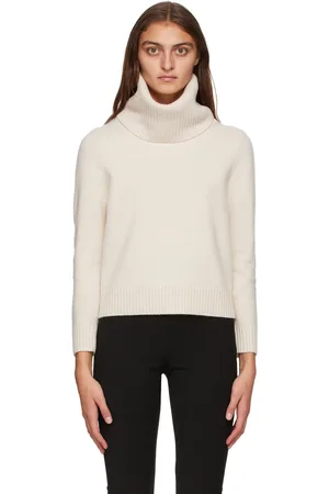 Totême Off-White Wool & Cashmere Prati Turtleneck