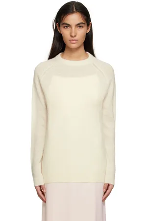 Totême Off-White Monogram Sweater