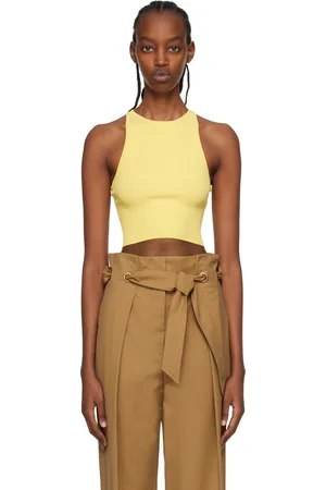 Max Mara Yellow Turku Tank Top