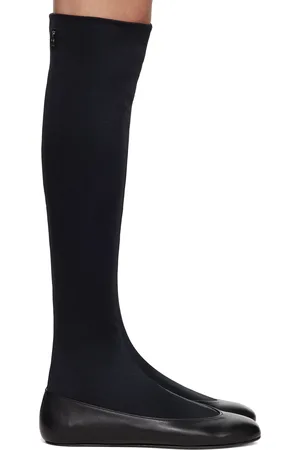 Kiko Kostadinov Black Proxima Long Ballerina Flats