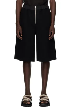 Jil Sander Black Relaxed-Fit Shorts