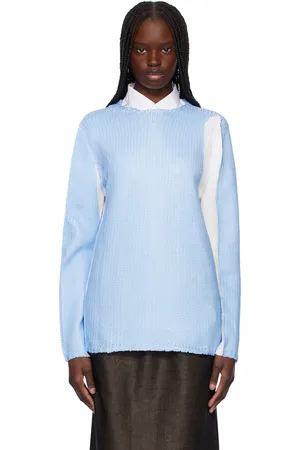 Comme des Garçons Blue Crewneck Sweater