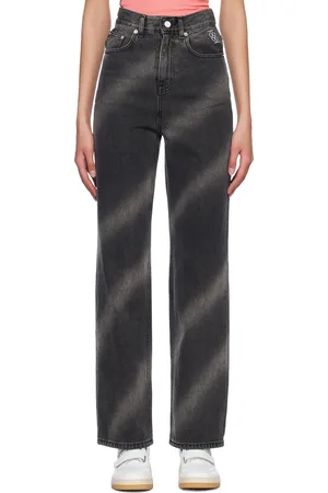 Kijun Gray Airbrushed Jeans