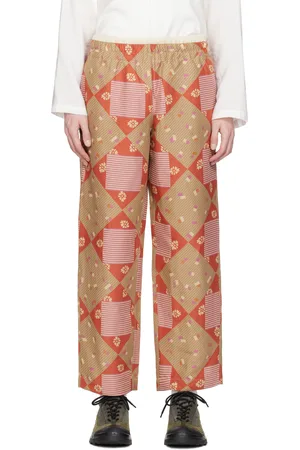 RANRA Multicolor Print Collector Trousers