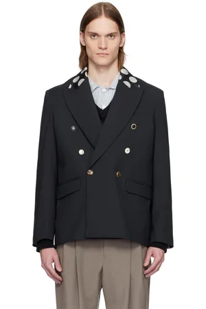 Charles Jeffrey Loverboy Navy Edinburgh Blazer