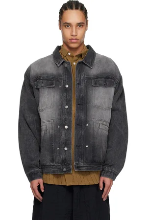 Glass Cypress Hand-Embroidered Denim Jacket