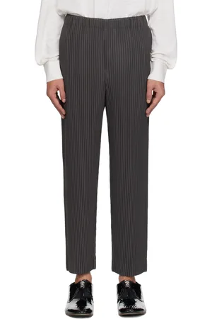 Issey Miyake Gray Monthly Color March Trousers