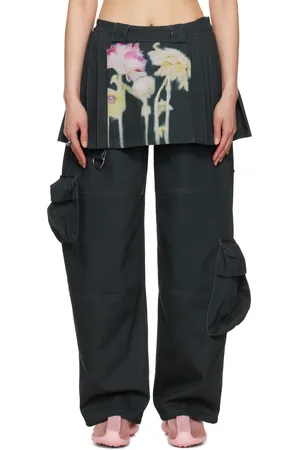 Collina Strada Black Lawn Skirt Cargo Pants
