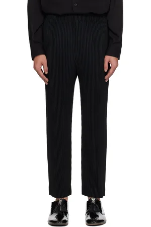 Issey Miyake Black Monthly Color March Trousers