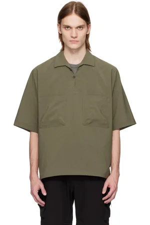 Snow Peak Khaki Pe Light Poplin Shirt