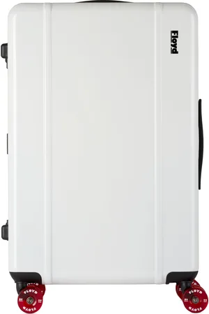 Floyd White Check-In Suitcase