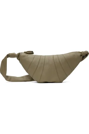 LEMAIRE Khaki Medium Croissant Bag