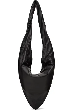 LEMAIRE Black & Brown Small Scarf Bag