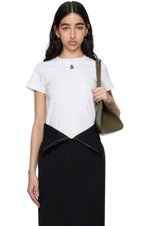 Alexander McQueen White Cut & Sew T-shirt