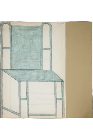 LEMAIRE Multicolor Green Chair Scarf