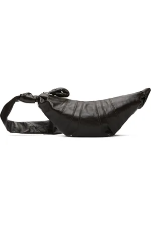 LEMAIRE Brown Small Croissant Bag