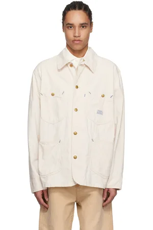 Ralph Lauren Off-White Twill Utility Jacket