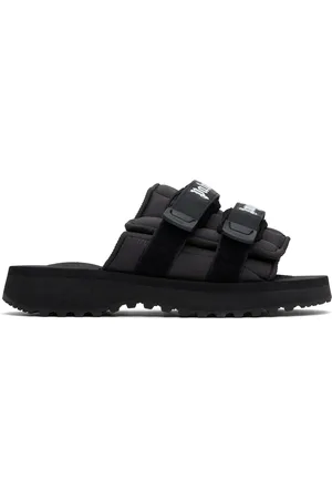Palm Angels Black SUICOKE Edition MOTO-P Sandals