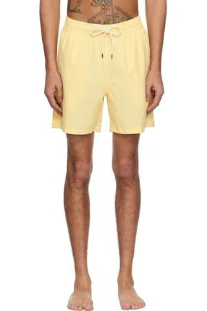 Ralph Lauren Yellow 5.75-Inch Traveler Classic Swim Shorts