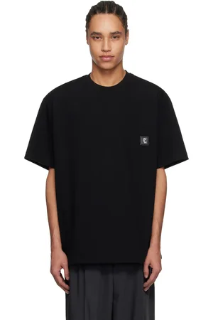 WOOYOUNGMI Black String T-shirt