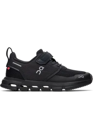 On Running Little Kids Black Cloud Play Sneakers