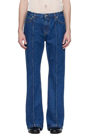 Bally Blue Pinched Seam Jeans