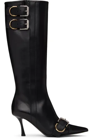 Givenchy Black Voyou Heel Boots