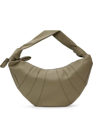 LEMAIRE Khaki Fortune Croissant Bag