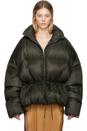 Rick Owens Green Porterville Sail Duvet Down Jacket
