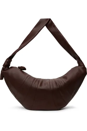LEMAIRE Burgundy Large Croissant Bag