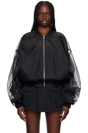 We11 Done Twisted Bomber Jacket