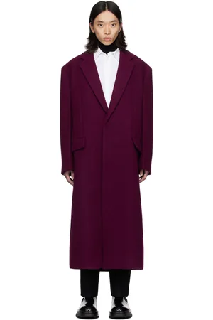 Jil Sander Pink Wool Coat