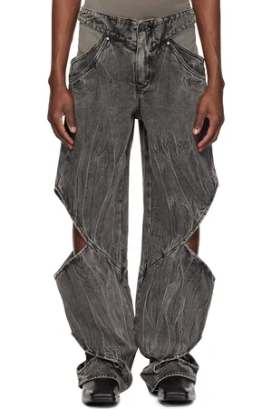 Kusikohc Cut-Out Jeans