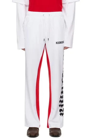 Kusikohc White Suite Track Pants