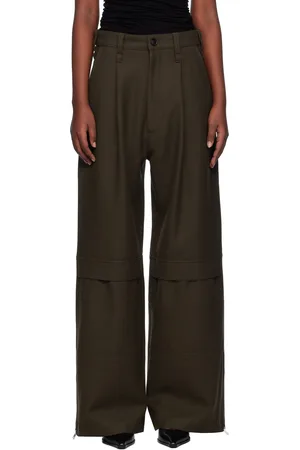 Ami Brown Cargo Trousers