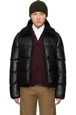 Mackage Black Kyrie Down Leather Jacket