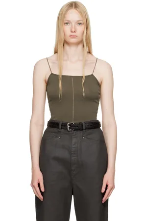 LEMAIRE Khaki Straps Tank Top