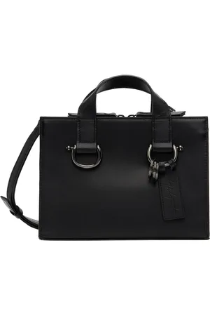 YOHJI YAMAMOTO Black Mini D-Ring Bag