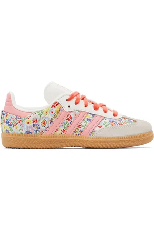 adidas Little Kids Multicolor Liberty London Edition Samba OG Sneakers